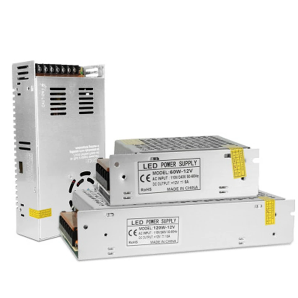 Светодиодный адаптер питания для светодиодных лент от AC110V/220V до DC5V 1A