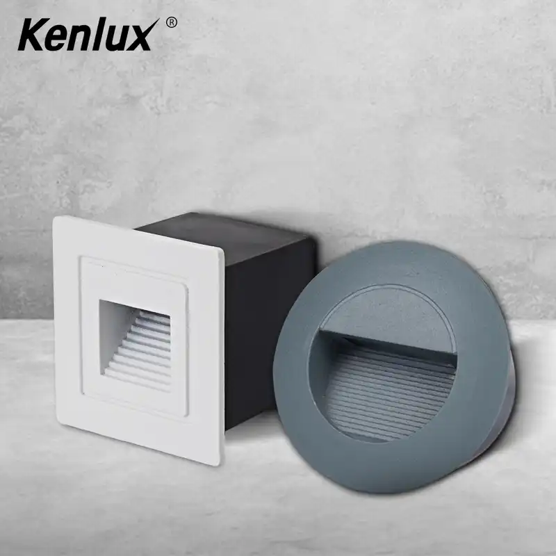 Luz led de empotrar para escaleras lámpara de pared iluminación