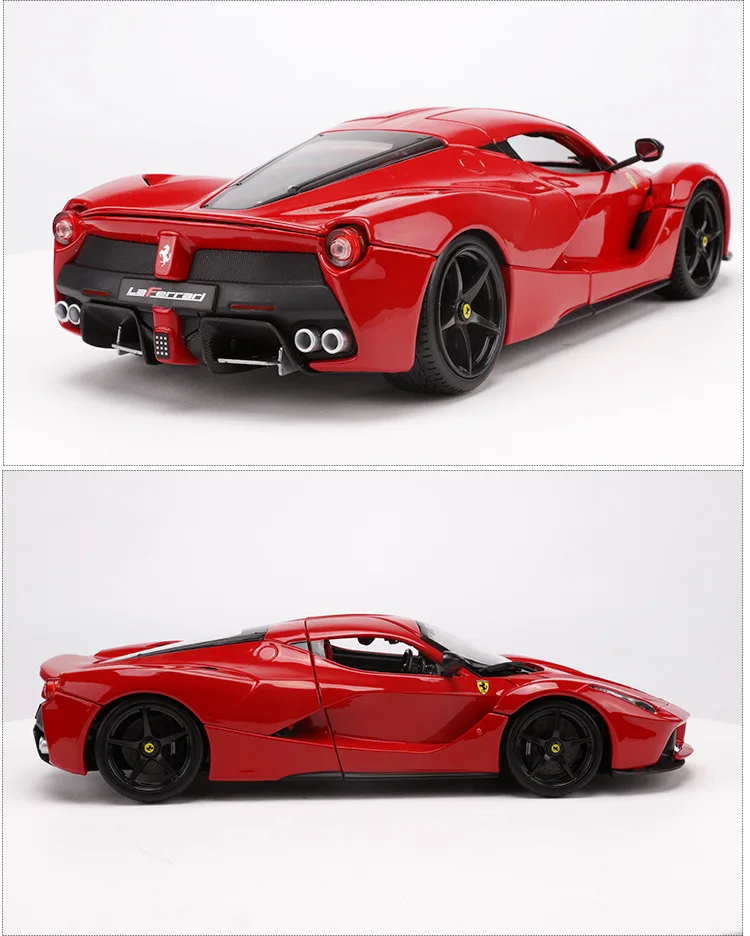 1:18 высокое моделирование Ferrari сплава Модель автомобиля Laferrari La Ferrari модель гоночной машины игрушки для детей Подарки