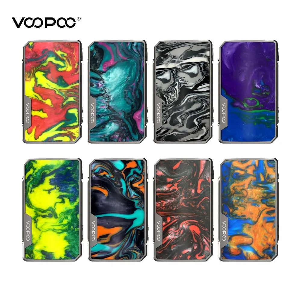 Оригинальный боксмод VOOPOO Drag 2 Platinum 177W TC батарея No18650 испаритель Voopoo MOD vs Drad mini nano