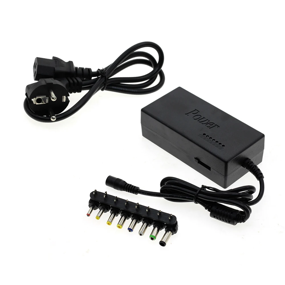 Универсальное зарядное устройство питания 12V 15V 16V 18V 19V 20V 24V AC DC адаптер