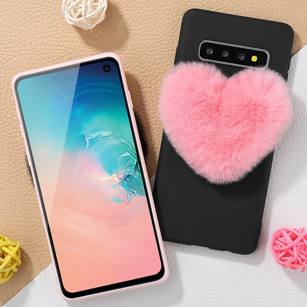LAPOPNUT Прекрасный Мягкий ТПУ 3D «любящее сердце» Кролик чехол для samsung Galaxy J6 J5 J3 J4 плюс A8 A7 A6 A3 A5 пушистый шапочка для душа