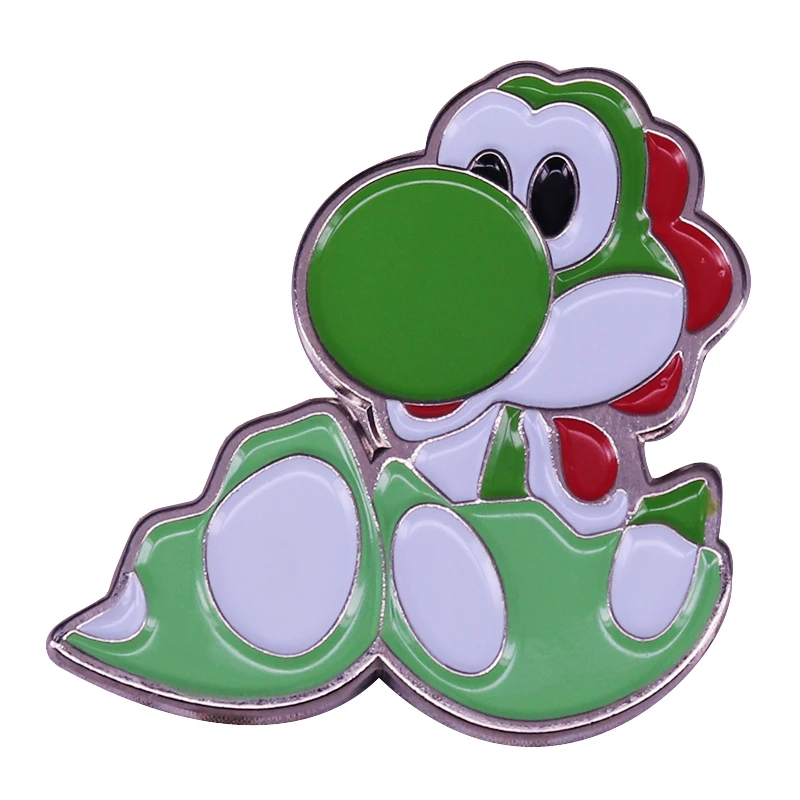 Инкубационное яйцо динозавра Yoshi эмалированная булавка милая коллекция