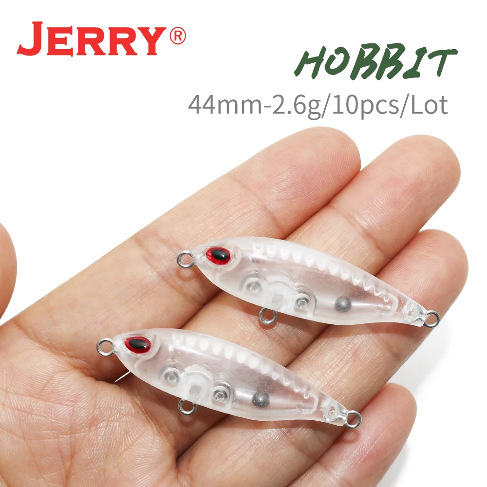Jerry Hobbit 10 шт. пустые неокрашенные приманки penci плавающие топовые плавные