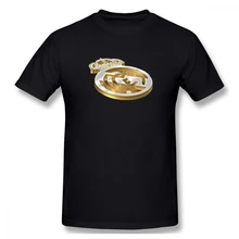 Golden Real Madrid Casual O-Neck Men's Basic Short Sleeve T-Shirt 100% Cotton Tee Shirt Printed men clothes 2019