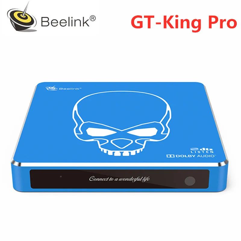 Beelink GT-King Pro Smart tv BOX Amlogic S922X-H Android 9,0 4 Гб DDR4 64 Гб 2,4 ГГц+ 5 ГГц WiFi Bluetooth 4,1 ТВ приставка поддержка 4K