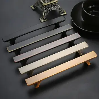 

Simple new Chinese antique cabinet door drawer handle Vintage American bronze wardrobe cabinet door shoe handle