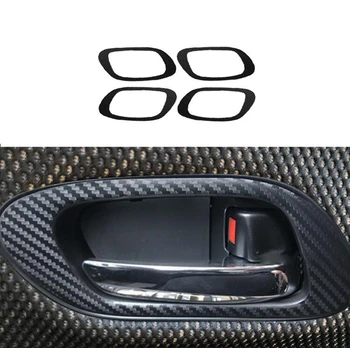 

Car Accessories carbon fiber sticker Door bowl sticker interior Stickers Trim Fit For HONDA HR-V HRV VEZEL 2015 - 2018