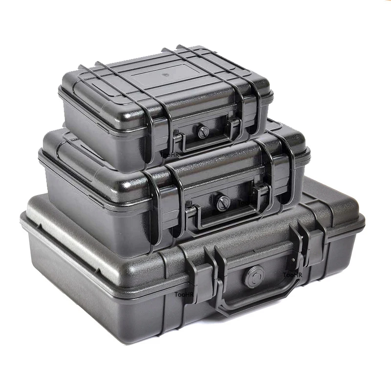 Multi-size Waterproof Hard Carry Tool Case Photography Safety Protection  Toolbox Equipment Instruments Tool Box with Sponge