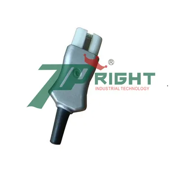 

Aluminum body and ceramic head 2 pins plug connector TR-CP09