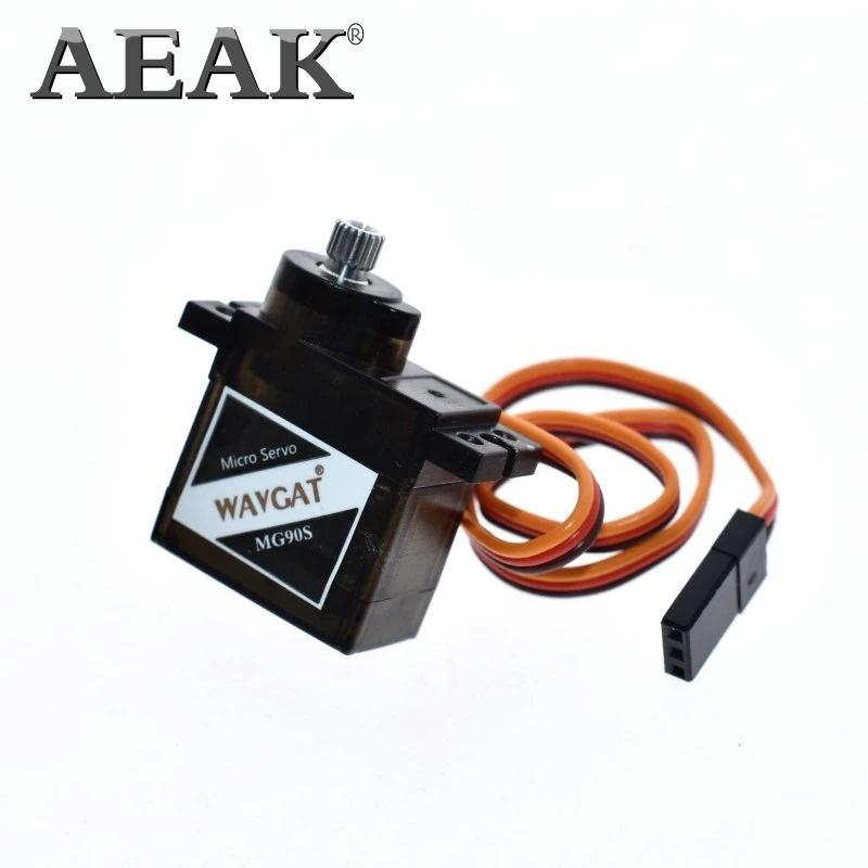 Металлическая передача AEAK MG90S ed Micro Servo Для игрушечной лодки автомобиля вертолета