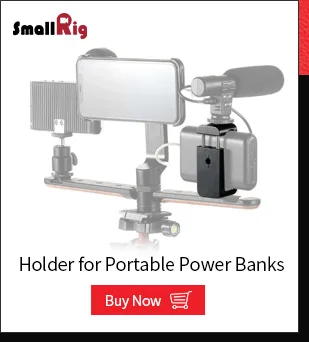 SmallRig Quick Release Мини безопасности железнодорожный вокзал для мобильного телефона клетка для ручка для фотоаппарата прикрепить Камера маленький телефон Vlog Rig 2395