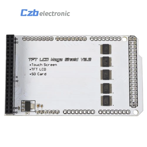TFT LCD 3.2 inch Mega Touch Expansion Board Shield - IC partial pressure for arduino 2560 R3 | Электроника