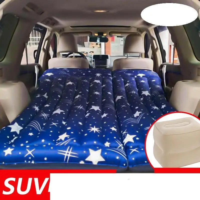 Colchon надувной матрас Campismo, надувные аксессуары для автомобиля, аксессуары для кемпинга, Araba Aksesuar, дорожная кровать для внедорожника, автомобиля - Название цвета: Розовый