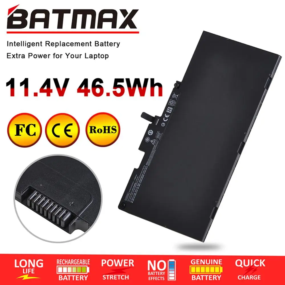 Аккумулятор для ноутбука HP EliteBook 11 4 G3 840 G2 850 G4 ZBook 15u mt43 745 в 46 5 Вт/ч CS03XL|Аккумуляторы