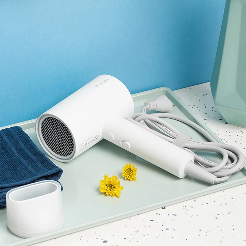 Xiaomi Hair Dryer SHOWSEE A1-W Anion Negative Ion Care Professinal Quick Dry Home 1800W Portable Hairdryer Diffuser Constant