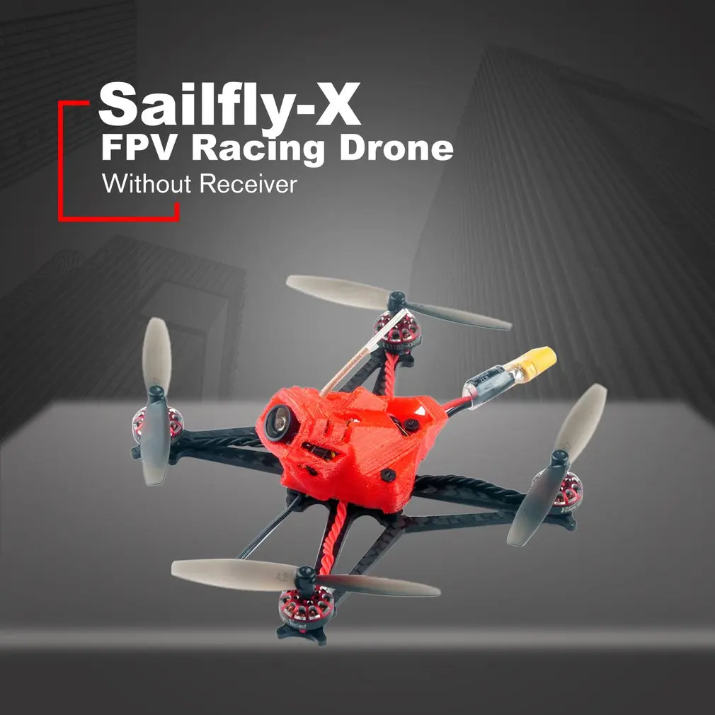Happymodel Sailfly-X 105 мм Crazybee F4 PRO 2-3S микро FPV гоночный Дрон PNP BNF с 25mW VTX 700TVL камерой и приемником