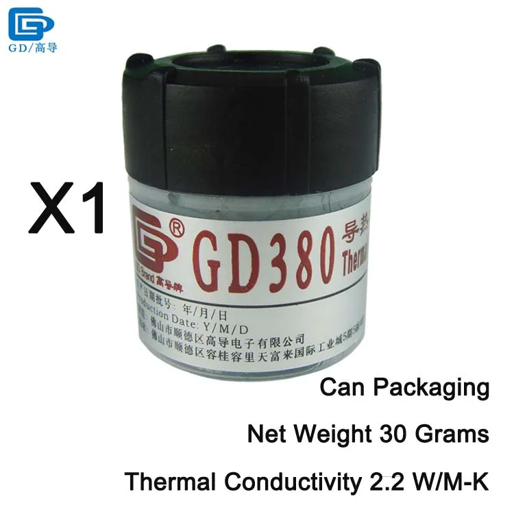 GD33 GD66 GD100 GD220 GD280 GD380 GD460 GD450 Термальность смазочная паста пластырь теплоотвода бутылки, упаковки CN20 CN25 CN30 - Цвет лезвия: GD380-CN30 1 Piece