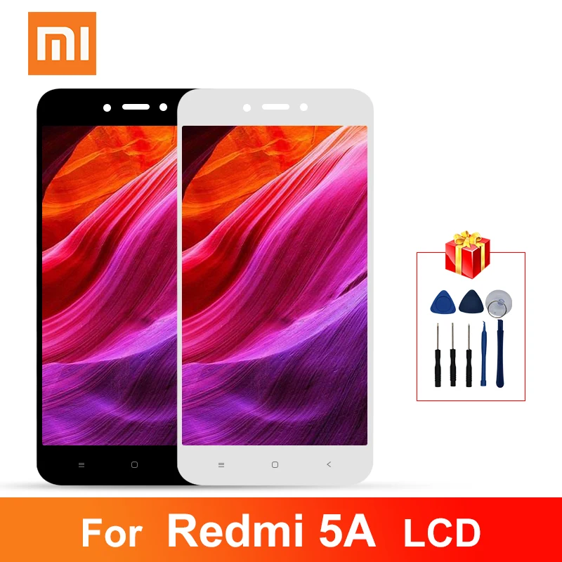 ЖК дисплей 5 0 дюйма для Xiaomi Redmi 5A дигитайзер сенсорного экрана в сборе запасные
