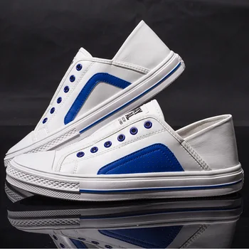 

men designer brand sneakers casual flat shoe Large size 39 trainers skate trend slip-on tenis sports shoes male luxury replica