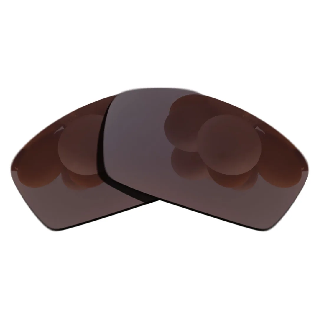 

Polarized Sunglasses Replacement Lenses for-Square Whisker Frame - Brown