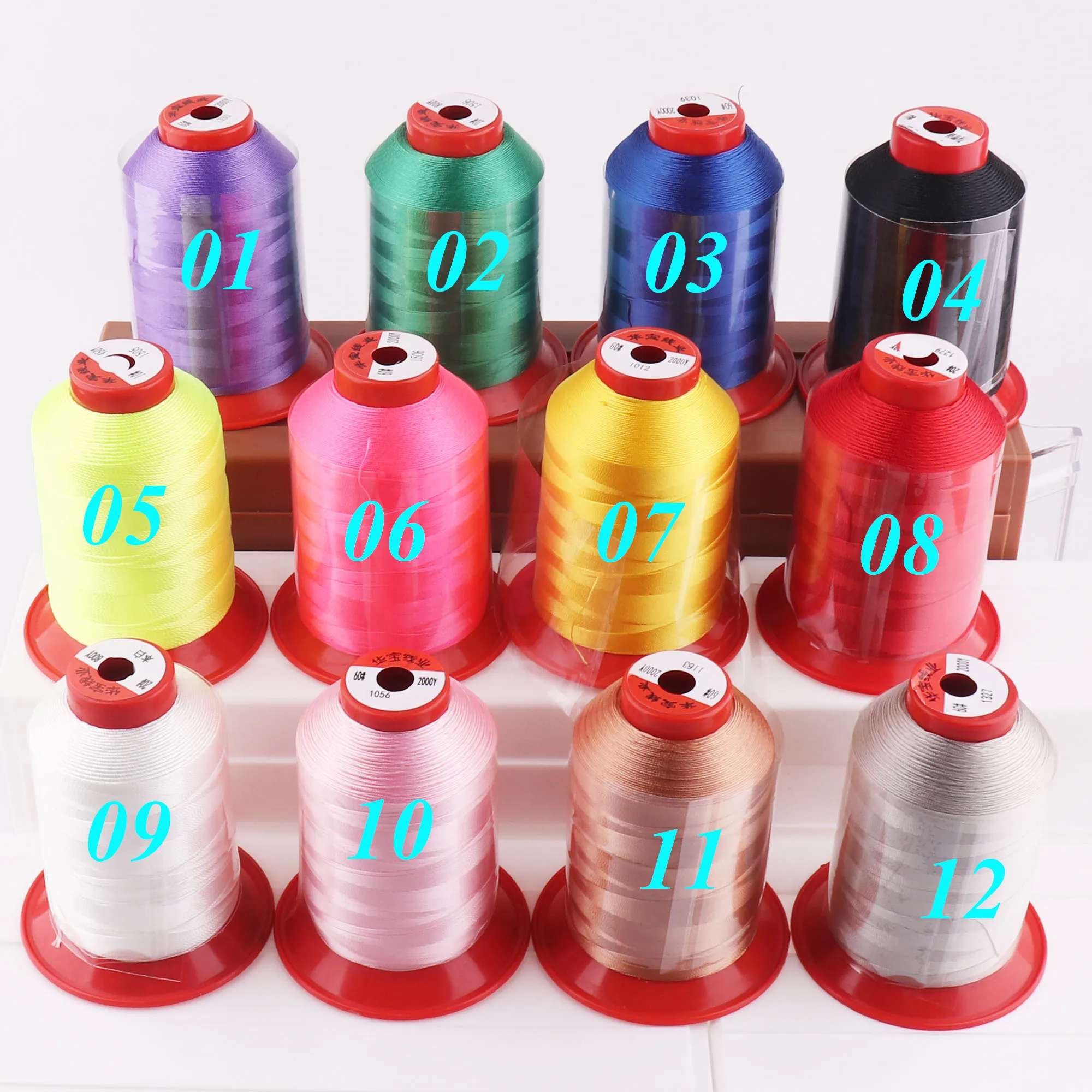 

Nylon Thread Nylon Cord Craft Cord Thread Spool Roll Nylon Sewing Hand Stitch,Hand Embroidery Silk Thread,for clothes Machine#10