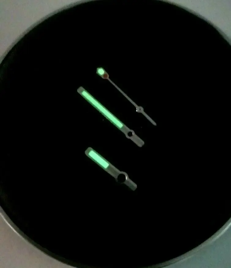 6105 Green Luminous Hands For Seiko 6309 7002 Nh35/nh36 7s26 Submariner