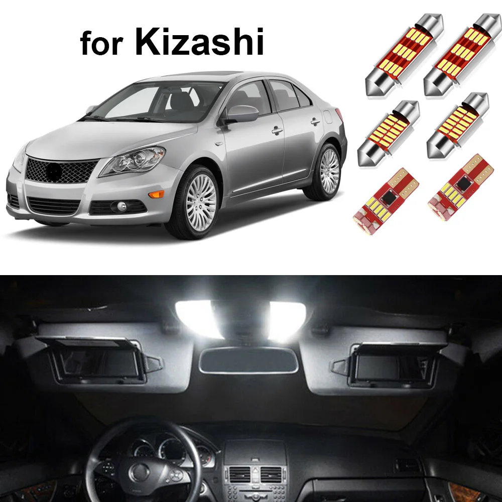 Комплект фонарей светодиодная интерьерная с Canbus для Suzuki Kizashi 2010-2013 купольная