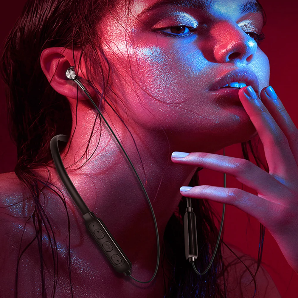 Auriculares inalámbricos con Bluetooth, audífonos deportivos impermeables, estéreo, intrauditivos, para cinta correr, iPhone, Samsung, Huawei, xiaomi, xiomi