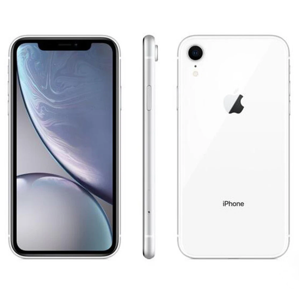 ios cell phone Apple iPhone XR Phone Original 6.1 "Retina HD Display A12 Bionic FaceID 12MP Fotocamera Posteriore IOS Smartphone Bluetooth apple cell phones