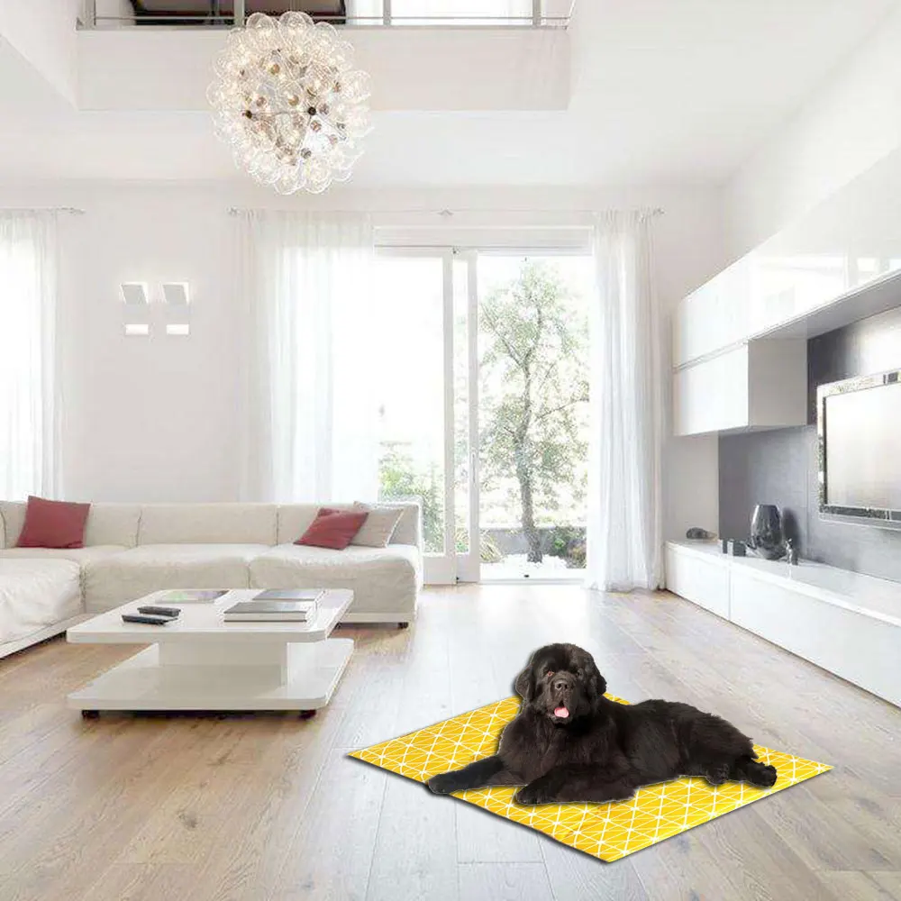 

Dog Bed Soft Fleece Pet Blanket for Cat Litter Puppy Winter Warm Sleeping Mat Mattress Cushion for Dogs 4 Sizes