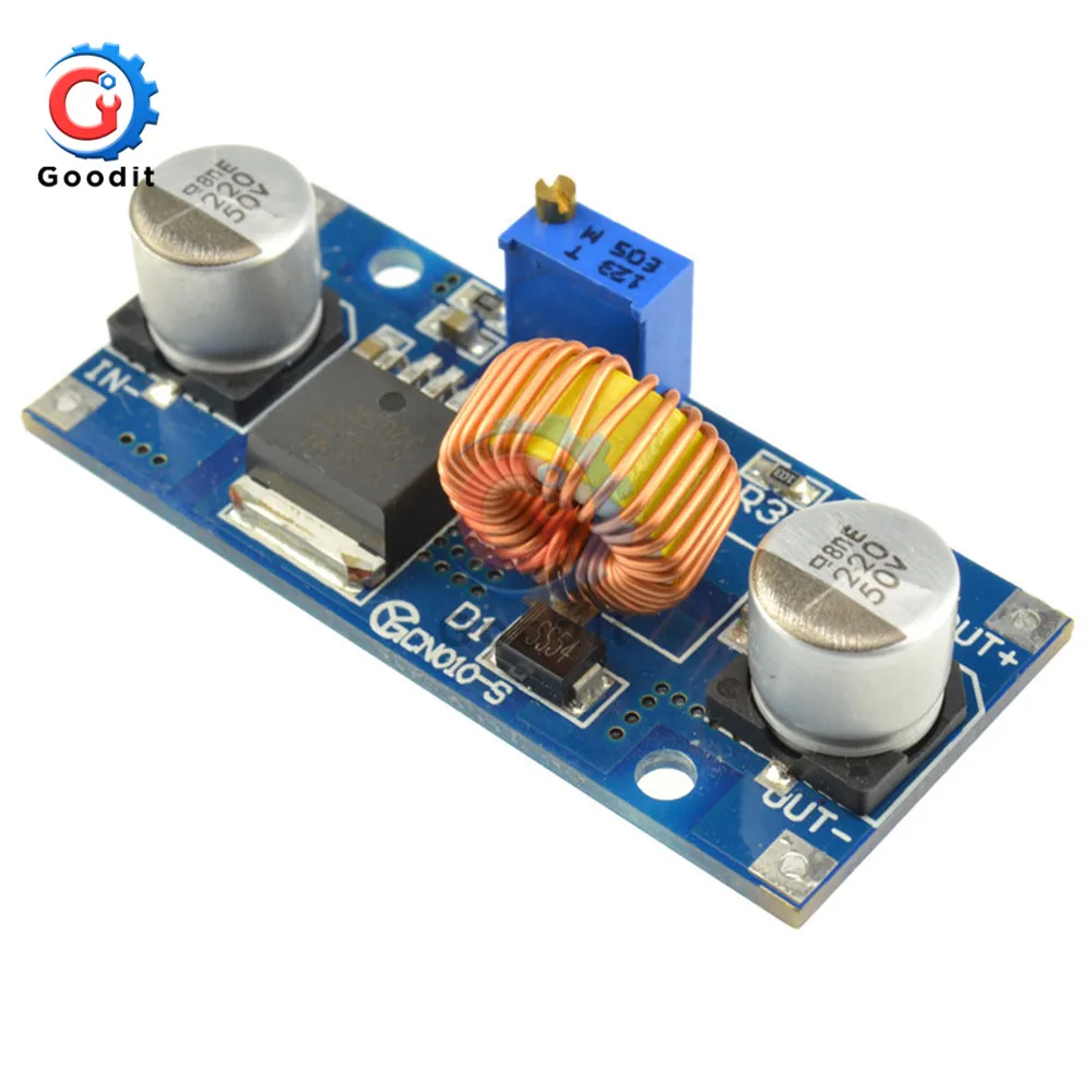 DC-DC 4-38V до 1 25-36V 24V 12V 9V 5V Шаг вниз Регулируемый Питание модуль XL4015 светодиодный