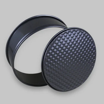 

3PCS Non-stick Lock Bottom Cake Mold Round Honeycomb Carbon Steel For Baking Health Safety 18/20/22cm Non-stick Evenly Heated