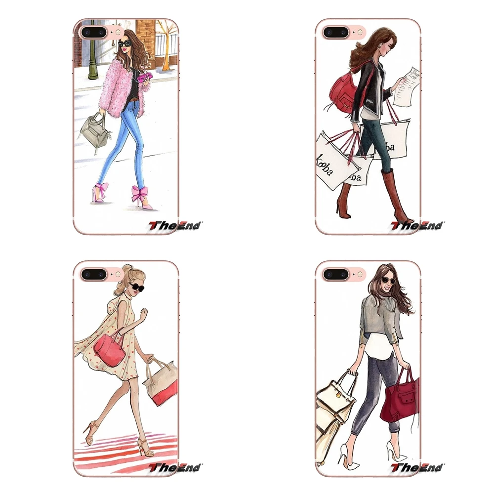 Для samsung Galaxy S3 S4 S5 Mini S6 S7 Edge S8 S9 S10 Plus Note 3 4 5 8 9 Мягкий силиконовый чехол из ТПУ модное
