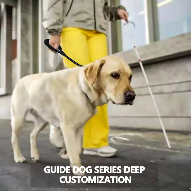 

1pc Strong Short Dog Leash Training Reflective No Tangle Comfortable Guide Dog Pet Leash Leads Rope Easy Control -