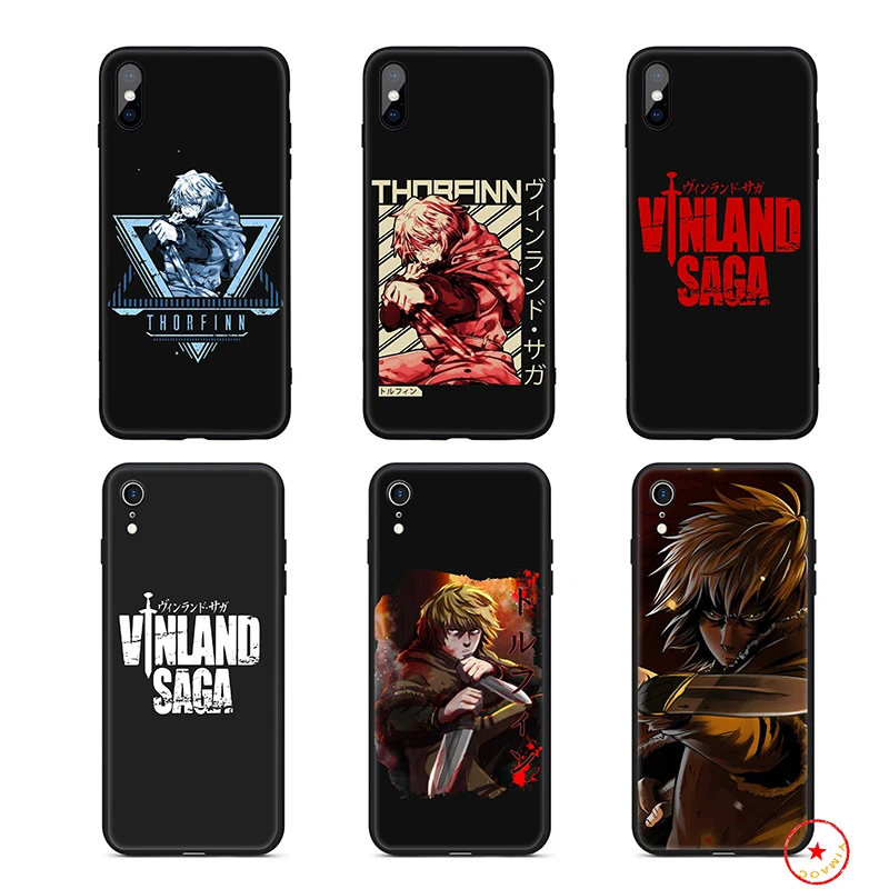 Мягкий силиконовый чехол Vinland Saga для телефона iPhone 11 Pro Xs Max X или 10 8 7 6S Plus 5 5S SE Xr 6 Plus 7Plus 8 Plus