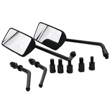 Сверхмощные гоночные боковые зеркала заднего вида регулируемые зеркала для Triumph Thruxton N/A мотоциклы ATV Dirt Bike