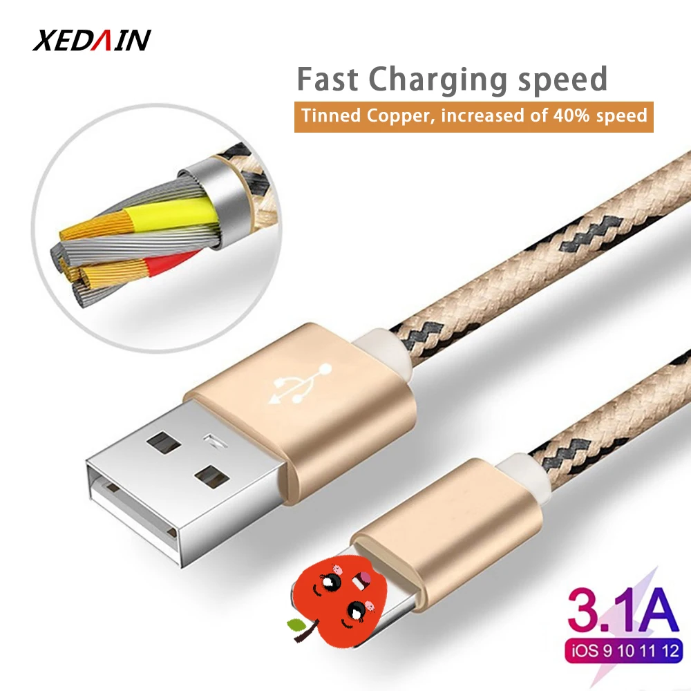 Мобильный телефон зарядное устройство USB кабель для передачи данных iPhone 12 Pro Max