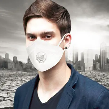 

1PCS Mask non-woven 5-layer dust-proof student smog PM2.5 adult child protective mask Anti-Particulate Matte