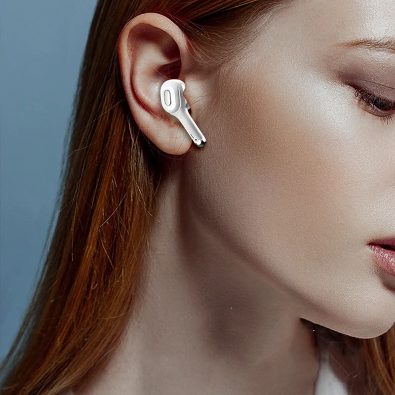 Wireless Earphone Bluetooth V5.0 TWS intelligent translate Wireless Bluetooth Earbuds 8D Stereo LED Display With Microphone