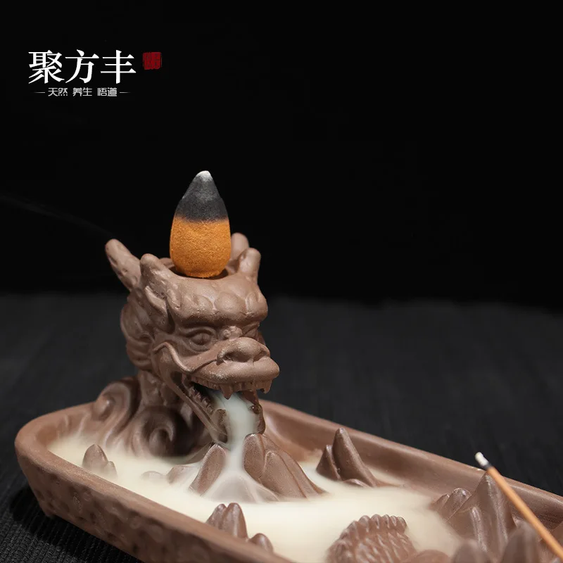 Incenso Queimador сигаретная печь керамическая линия ароматерапия куртка Dehua Jufangfeng Прямая с фабрики