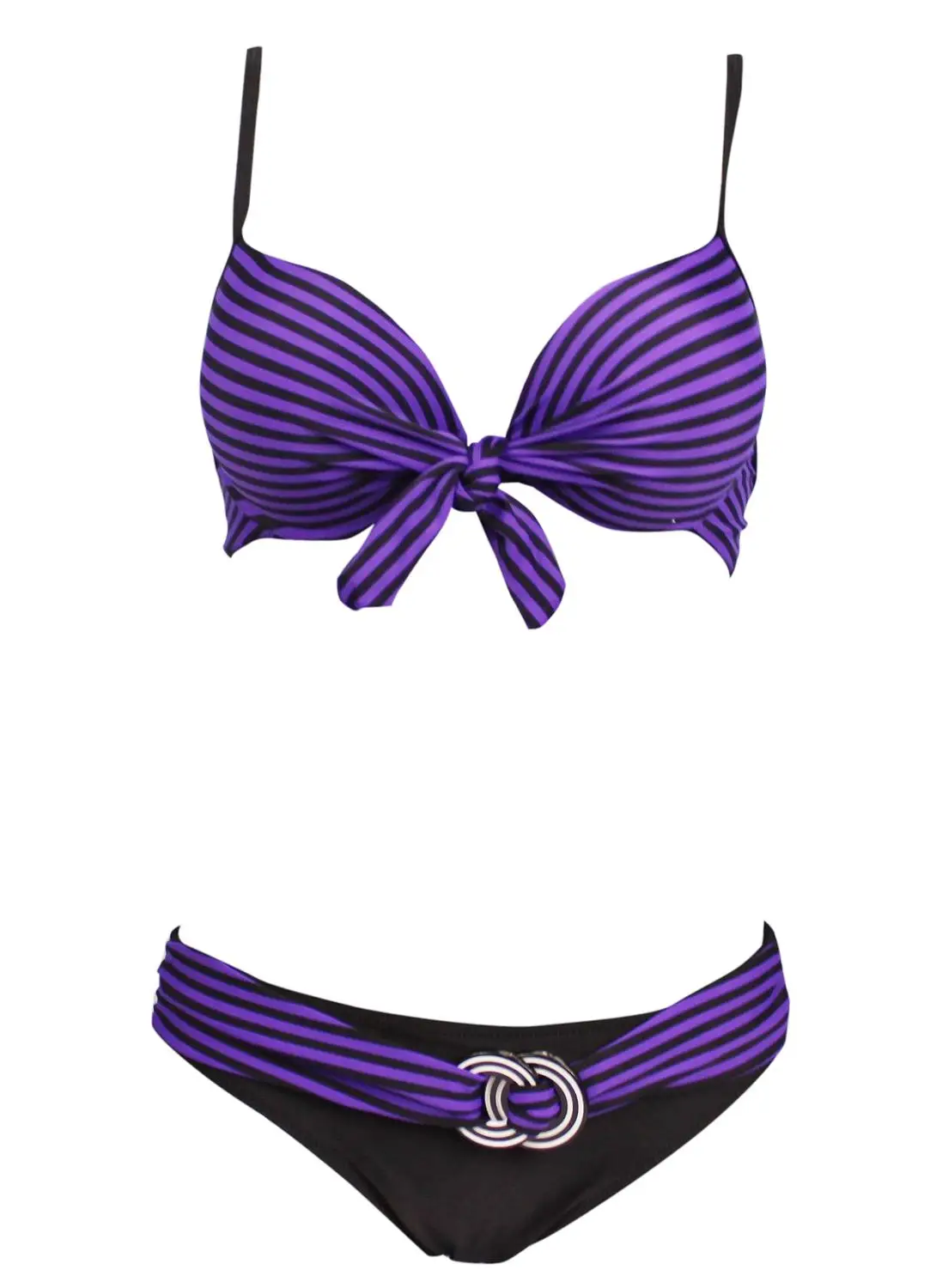 Женский купальник на косточках желтый в полоску размер M L XL 24hs 2019|xl size|xl bikini swimsuitsxl