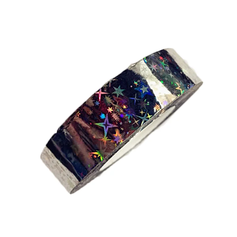 Rhythmic Gymnastics Decoration Holographic Tapes Prismatic Glitter Gimnasia Ritmica Artistic Hoops Stick Fitness Accessory|Аксессуары| |
