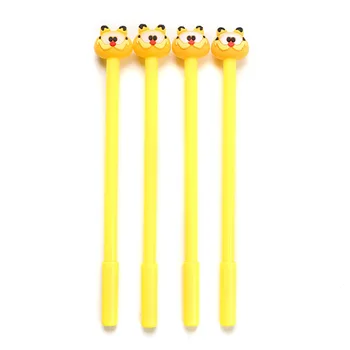 

kawaii Gel Pens Cute Garfield Gel Pen Student Black Water Based Pen Office Signature The School Supplies Stationery 0.5mm