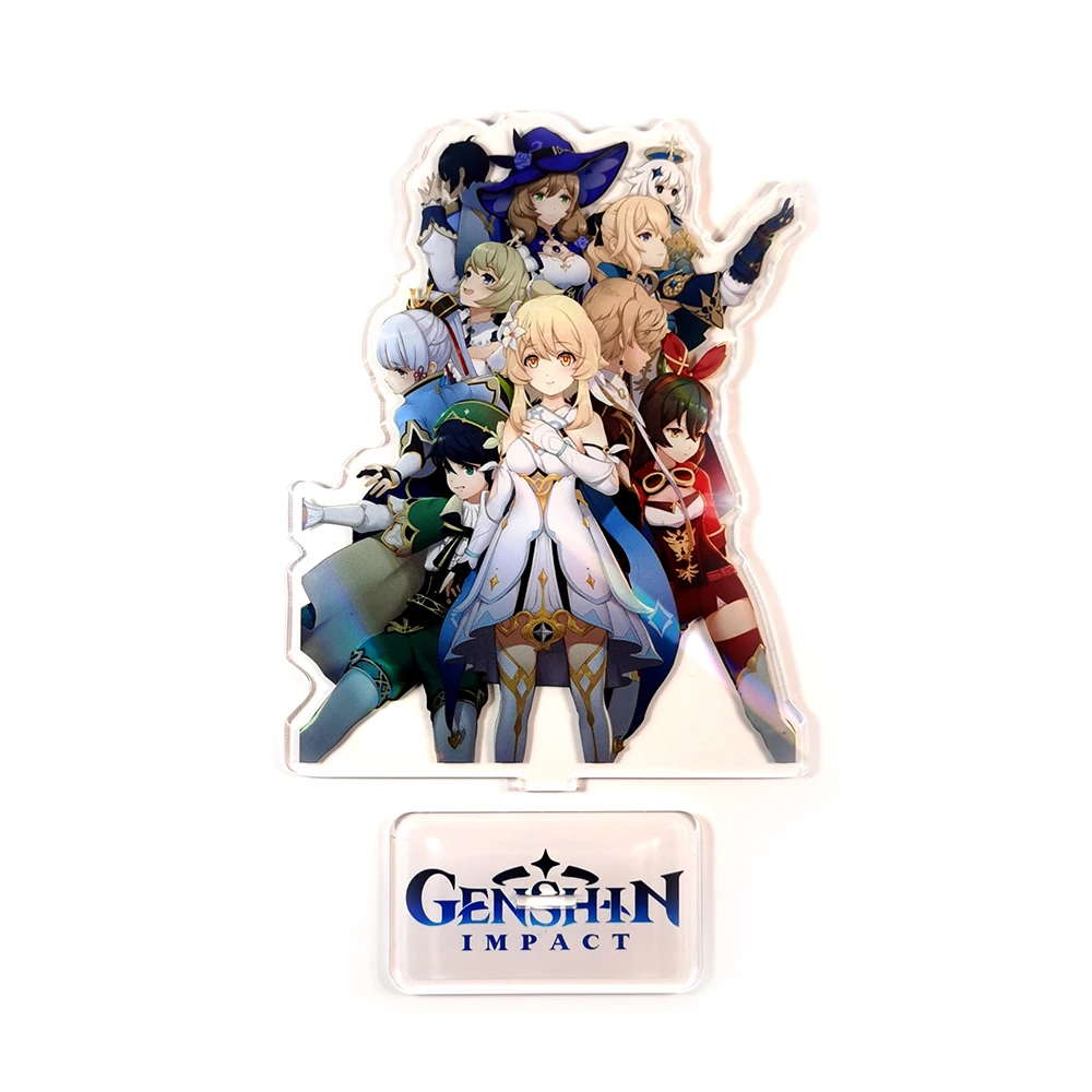 Genshin impacto liyue personagens yelan ye lan acrílico suporte figura  modelo placa titular topper anime - AliExpress