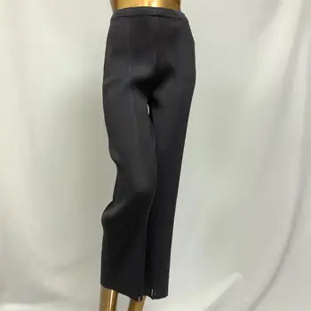 

LANMREM 2020 Spring Summer Fashion High Waist Solid Color Elastic Pleated Pants Women Streetwear Loose Straight Trousers PD862