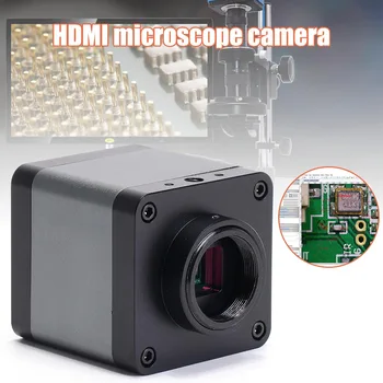 

48MP Microscope Camera HDMI 2K 60FPS Industrial Microscope Digital Video Camera for Industry PUO88