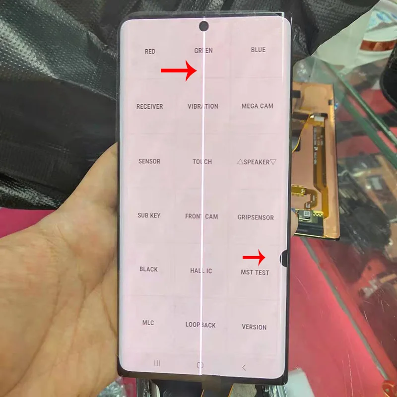 Original LCD For Samsung Galaxy note 10 plus LCD