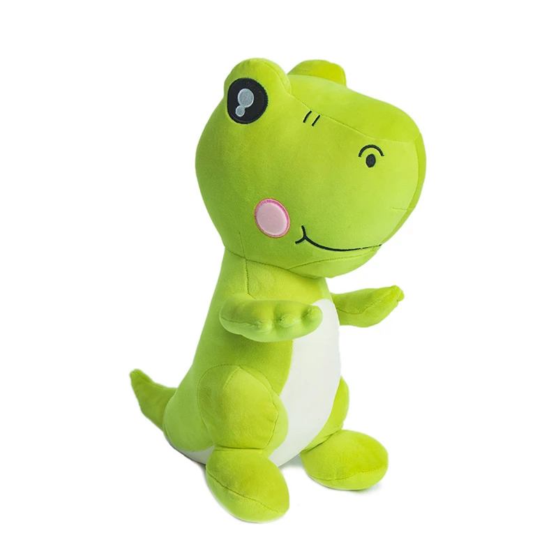 Kawaii эластичный плюшевый динозавр, Игрушка Животные Кукла мультфильм мягкая игрушка зеленый/розовый динозавр подушка дети милые плюшевые