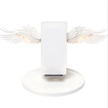 Для Angel Wings 10W Беспроводная зарядная подставка быстрая Беспроводная зарядная док-станция для телефона